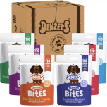 Denzel’s Dog Treats Training Bites – Mixed Variety Pack (6 x 100 g) | All-Natural, Grain-Free, Low-Calorie Snacks for Dogs