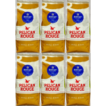 Pelican Rouge Decaffeinated Decaf Whole Coffee Beans – Classic Medium Roast – 6 kg (6 x 1 kg Bags)