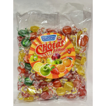 Fruit Flavoured Hard Candy – 1kg Bulk Bag | Assorted Fruit Sweets | Individually Wrapped | Halal
