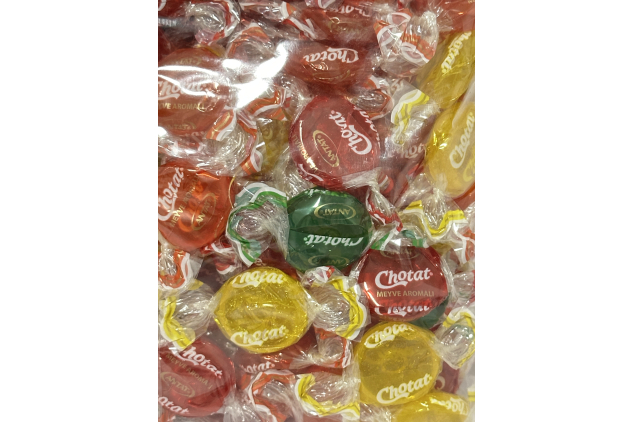 Fruit Flavoured Hard Candy – 1kg Bulk Bag | Assorted Fruit Sweets | Individually Wrapped | Halal