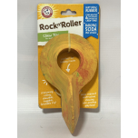 Arm & Hammer Rock-N-Roller Stuffable Dental Chew Toy for Dogs | Natural Rubber | Treat Dispenser | Cleans Teeth & Reduces Plaque