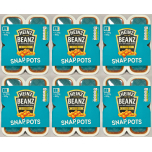 Heinz Beanz Snap Pots – 6 Packs of 4 (24 x 200g) | Past BBE