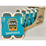 Heinz Beanz Snap Pots – 6 Packs of 4 (24 x 200g) | Past BBE
