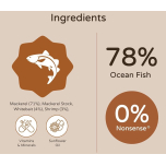 Thrive Complete Ocean Fish Wet Cat Food | 12 x 75g Tins | 100% Complete Meal | Grain-Free & Hypoallergenic