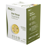 NUPO Diet Meal Replacement Gluten Free Vegetable Soup 12 Servings