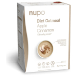 NUPO Diet Meal Replacement for Weight Loss Oatmeal Apple Cinnamon 12 Servings