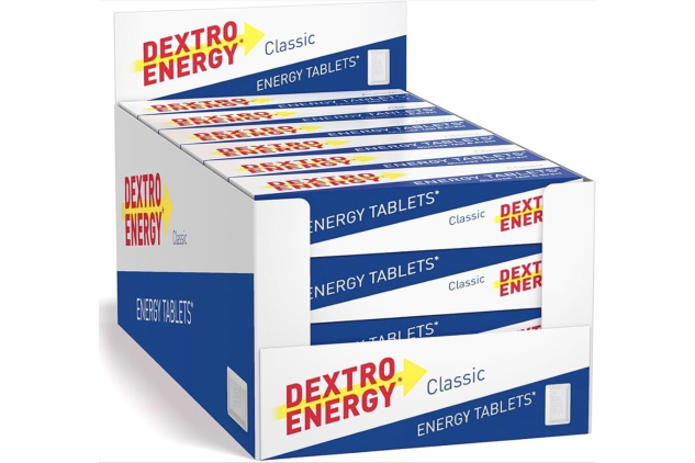 Dextro Energy Classic Glucose Tablets – Fast-Acting Energy Boost – 47g (Pack of 24)