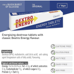 Dextro Energy Classic Glucose Tablets – Fast-Acting Energy Boost – 47g (Pack of 24)