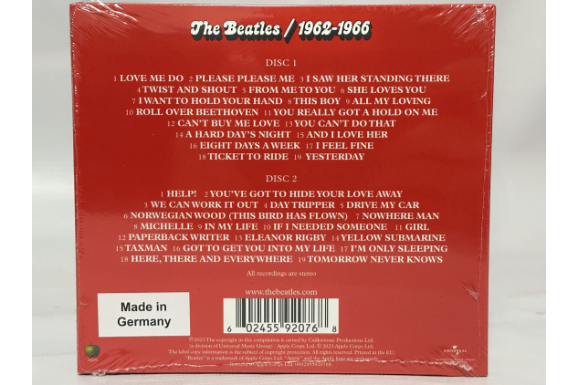 The Beatles – 1962–1966 (2023 Edition) 2CD Set | Remixed & Expanded