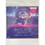 Take That – Odyssey: Greatest Hits Live | 4 Disc Set (DVD, Blu-Ray & 2CD) | Limited Edition Photobook
