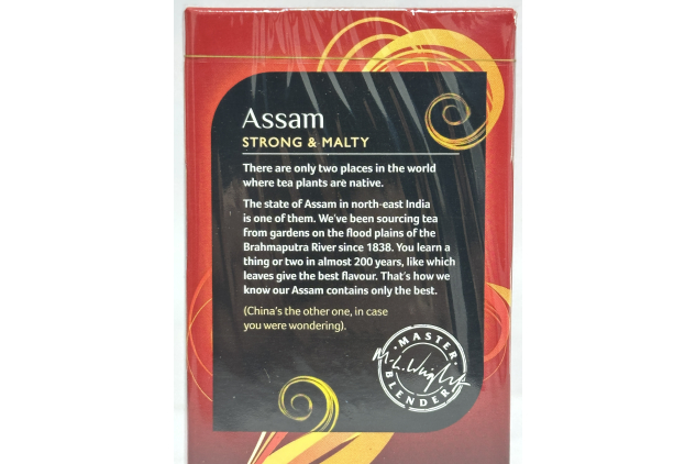 Twinings Assam Black Tea – 80 Teabags (4 x 20 Envelopes) | Strong & Malty
