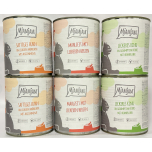 Premium Wet Cat Food – Mixed Pack I (6 x 800g) – Chicken, Beef & Hearts – Grain-Free