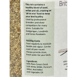 Britten & James Expert Budgerigar Seed Mix – 2L Tub (Approx. 1.8kg)