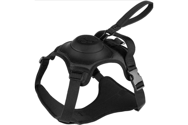 Ancol Extreme Hybrid Dog Harness – Tactical Black – Size M (41–57cm Neck / 55–67cm Chest)