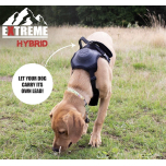 Ancol Extreme Hybrid Dog Harness – Tactical Black – Size M (41–57cm Neck / 55–67cm Chest)