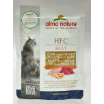 Almo Nature HFC Jelly Wet Cat Food – Tuna, Chicken & Ham – 55g (Pack of 24)