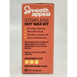 Smooth Appeal Stripless Hot Wax Kit – Microwave Formula, 40g (Pack of 2) | Enriched with Aloe Vera, Vitamin E & Tea Tree Oil