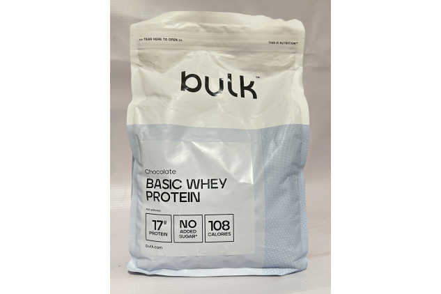 Bulk Basic Whey Protein – Chocolate – 1.25 kg | 41 Servings | Low Sugar, High Protein Muscle Support