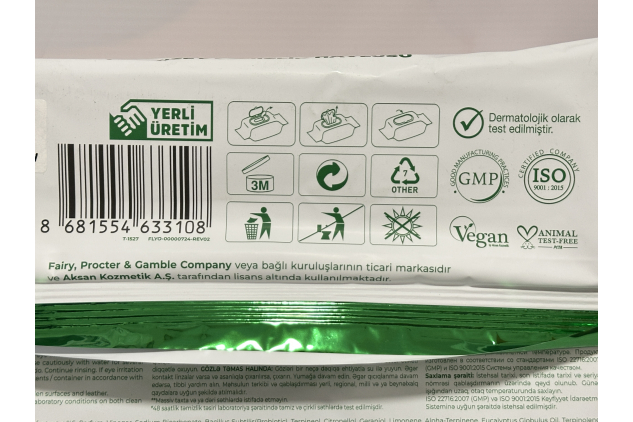 Fairy Power Wipes – Multi-Purpose Surface Cleaning Wipes (100 Pack)