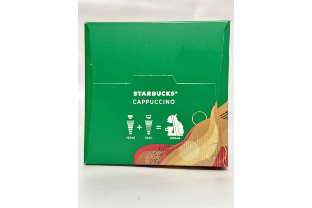 STARBUCKS Cappuccino by NESCAFÉ Dolce Gusto – 72 Coffee Pods (6 x 12 Pods)