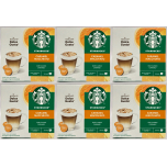 STARBUCKS Caramel Macchiato by NESCAFÉ Dolce Gusto – 72 Coffee Pods (6 x 12 Pods)