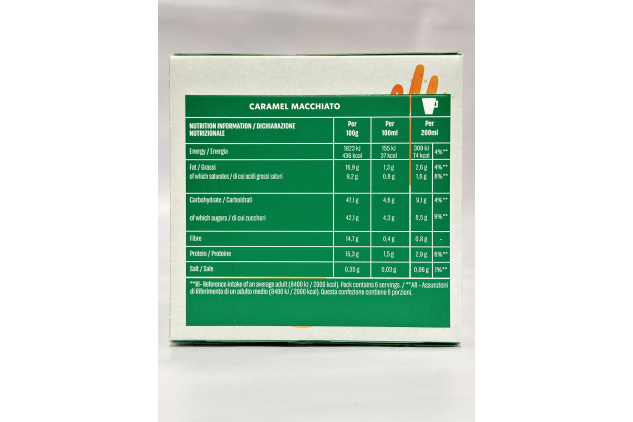 STARBUCKS Caramel Macchiato by NESCAFÉ Dolce Gusto – 72 Coffee Pods (6 x 12 Pods)