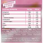 Whey High Protein Powder | Strawberries & Cream Flavour | 2kg (50 Servings)