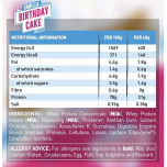 Grenade Whey Blend High Protein Powder – Vanilla Birthday Cake Flavour – 2kg (50 Servings)