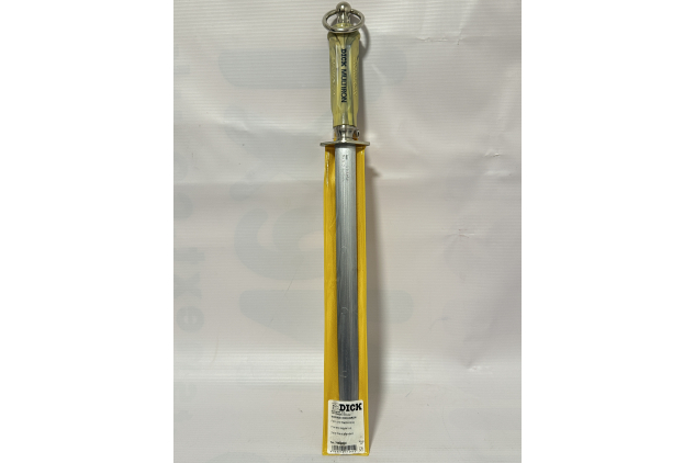F. Dick Dickoron Multiron Sharpening Steel – Fine & Standard Cut – 12” (30cm) – Made in Germany | Model 76503300 | Barcode 4009215112412