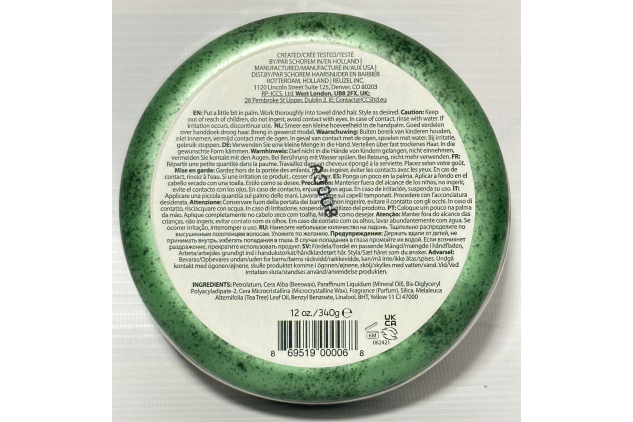 Reuzel Green Grease Medium Hold Pomade 340g | Medium Hold & Shine | Classic Men’s Hair Styling Wax