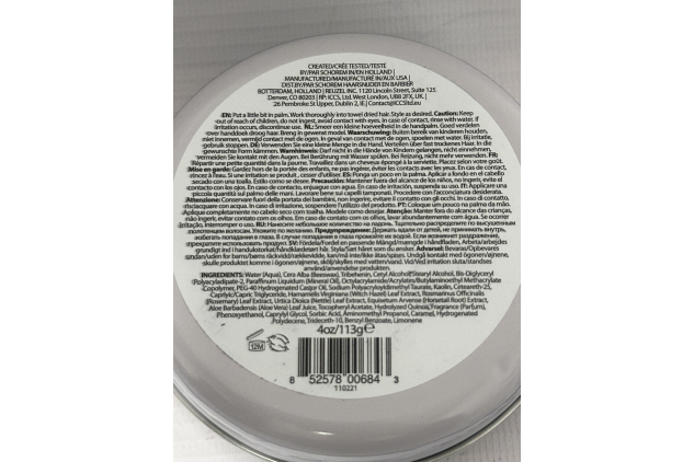 Reuzel Clay Matte Pomade 113g (4oz) | Medium Hold & Matte Finish | Men’s Hair Styling Clay