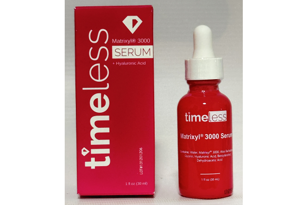 Timeless Matrixyl 3000 Serum 30ml (1oz) | Anti-Wrinkle + Hyaluronic Acid | Hydrating Facial Serum for Firm, Youthful Skin