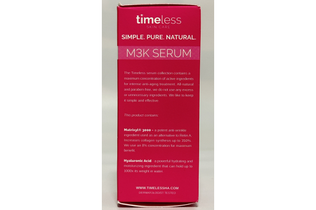 Timeless Matrixyl 3000 Serum 30ml (1oz) | Anti-Wrinkle + Hyaluronic Acid | Hydrating Facial Serum for Firm, Youthful Skin