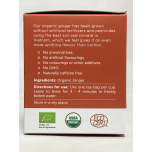 Natur Boutique Organic Ginger Tea – 20 Sachets | Pure Ginger Root Herbal Infusion | Caffeine-Free & ECOCERT Certified