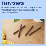 Chew Sticks with Poultry – 4 Packs (8x11g, 88g Total) | Adult Dog Treats | No Artificial Colours | With Biotin & Zinc | Low Fat