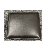 Mens Plain Unbranded Leather Wallet Black Birthday Gift Present Idea
