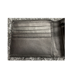 Mens Plain Unbranded Leather Wallet Black Birthday Gift Present Idea