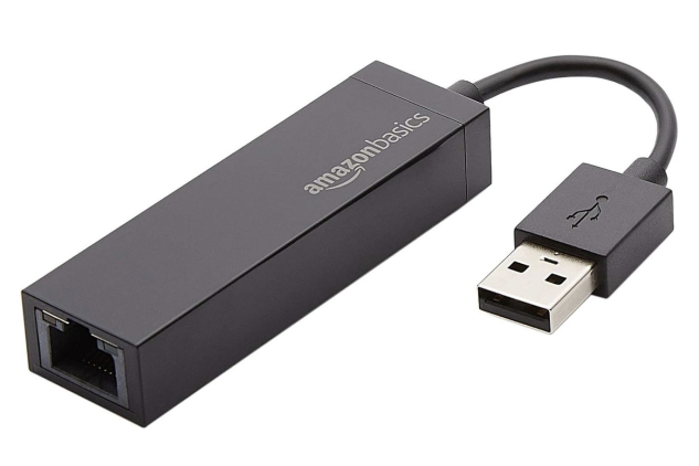 USB to Ethernet Adapter – USB 2.0 to RJ45 LAN Network Adapter | 10/100 Mbps High-Speed Connection | Plug & Play