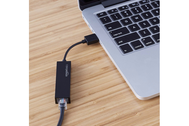 USB to Ethernet Adapter – USB 2.0 to RJ45 LAN Network Adapter | 10/100 Mbps High-Speed Connection | Plug & Play