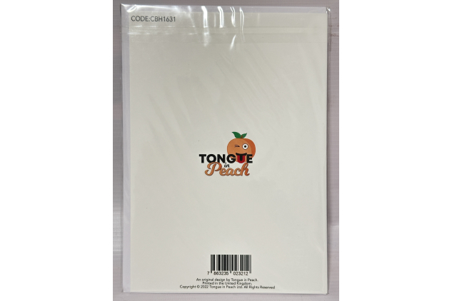 Tongue in Peach – Thank You for Being the Mum You Never Needed to Be – Greeting Card