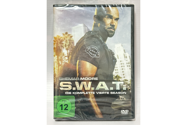 SWAT – The Complete Fourth Series (Season 4) DVD | Shemar Moore | English & German Audio