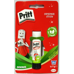 Pritt Original Glue Stick – Solvent Free Classroom & Craft Glue, 25 x 11g Sticks