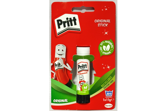 Pritt Original Glue Stick – Solvent Free Classroom & Craft Glue, 25 x 11g Sticks