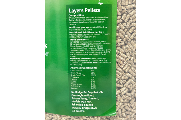 Extra Select Layers Pellets – Complete Poultry Feed Tub, 5 Litre (Approx. 3.8kg)