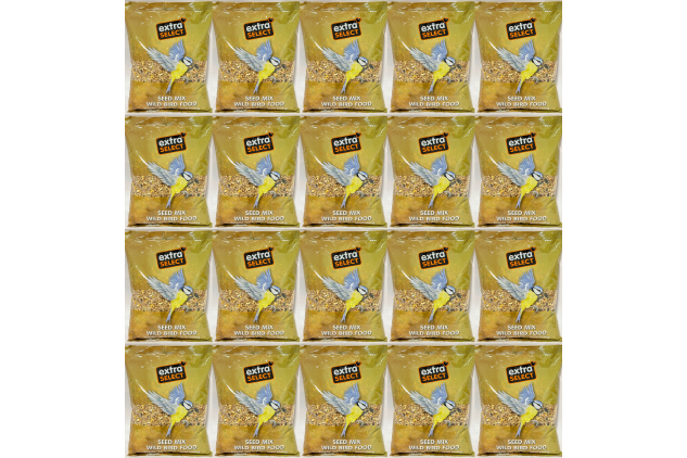 Wild Bird Seed Mix – 20kg | Premium All-Year Wild Bird Food with Black Sunflower, Millet, Maize & Dari | Wholesale