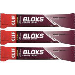 CLIF BLOKS Energy Chews Black Cherry with Caffeine 3 x 60g