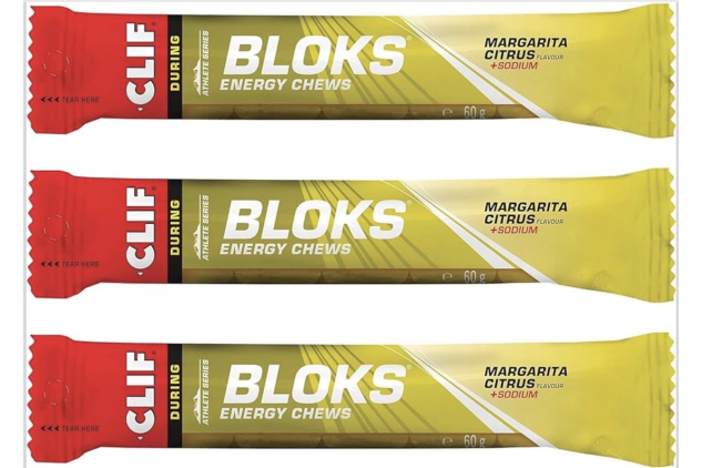 CLIF BLOKS Energy Chews Margarita Citrus 3 x 60g