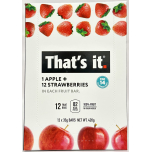 That’s it. Apple & Strawberry 100% Fruit Bars – No Added Sugar – 12 x 35g