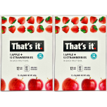 Thats it Apple & Strawberry Fruit Bars – 100% Fruit – 24 x 35g