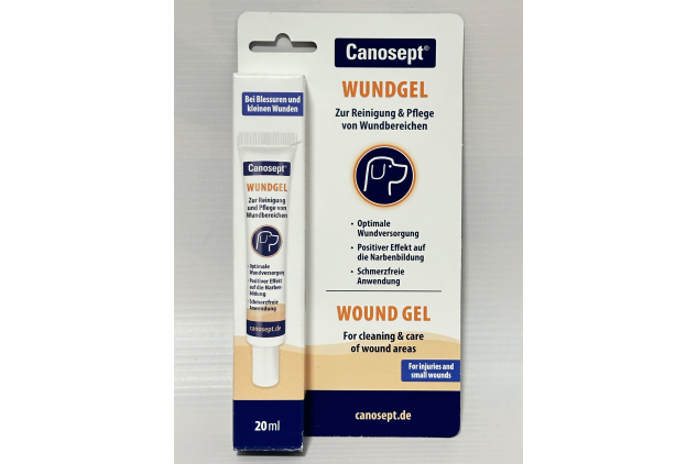 Canosept Wound Gel for Dogs Cats and Small Pets 20ml